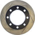 126.65007SR by STOPTECH - StopTech Sport Slotted Brake Rotor; Front Right