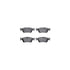 4512-31158 by DYNAMIC FRICTION COMPANY - GEOSPEC Coated Rotors with 5000 Brake Pads - Ceramic and Hardware