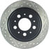 127.39025L by STOPTECH - StopTech Sport Drilled & Slotted Brake Rotor; Rear Left