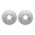 4512-31167 by DYNAMIC FRICTION COMPANY - GEOSPEC Coated Rotors with 5000 Brake Pads - Ceramic and Hardware