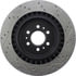 127.62076R by STOPTECH - StopTech Sport Drilled & Slotted Brake Rotor; Rear Right