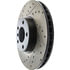 127.34098R by STOPTECH - StopTech Sport Drilled & Slotted Brake Rotor; Front Right