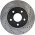 127.62095L by STOPTECH - StopTech Sport Drilled & Slotted Brake Rotor; Front Left