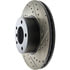 127.34108L by STOPTECH - StopTech Sport Drilled & Slotted Brake Rotor; Front Left