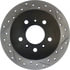 127.62097L by STOPTECH - StopTech Sport Drilled & Slotted Brake Rotor; Rear Left