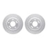 4512-03151 by DYNAMIC FRICTION COMPANY - GEOSPEC Coated Rotors with 5000 Brake Pads - Ceramic and Hardware