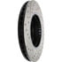 127.34124L by STOPTECH - StopTech Sport Drilled & Slotted Brake Rotor; Front Left