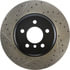 StopTech 127.34124R Disc Brake Rotor StopTech Sport Drilled & Slotted Brake Rotor; Front Right