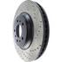 127.62099L by STOPTECH - StopTech Sport Drilled & Slotted Brake Rotor; Front Left