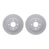 4512-03163 by DYNAMIC FRICTION COMPANY - GEOSPEC Coated Rotors with 5000 Brake Pads - Ceramic and Hardware