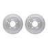 4512-03165 by DYNAMIC FRICTION COMPANY - GEOSPEC Coated Rotors with 5000 Brake Pads - Ceramic and Hardware