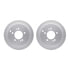 4512-03167 by DYNAMIC FRICTION COMPANY - GEOSPEC Coated Rotors with 5000 Brake Pads - Ceramic and Hardware