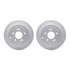 4512-03169 by DYNAMIC FRICTION COMPANY - GEOSPEC Coated Rotors with 5000 Brake Pads - Ceramic and Hardware