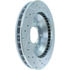 227.66051R by STOPTECH - StopTech Select Sport Drilled and Slotted Brake Rotor; Front Right