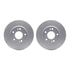 4512-03185 by DYNAMIC FRICTION COMPANY - GEOSPEC Coated Rotors with 5000 Brake Pads - Ceramic and Hardware