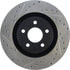 127.62116R by STOPTECH - StopTech Sport Drilled & Slotted Brake Rotor; Front Right