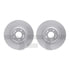 4512-03194 by DYNAMIC FRICTION COMPANY - GEOSPEC Coated Rotors with 5000 Brake Pads - Ceramic and Hardware