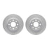 4512-07011 by DYNAMIC FRICTION COMPANY - GEOSPEC Coated Rotors with 5000 Brake Pads - Ceramic and Hardware