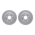 4512-11035 by DYNAMIC FRICTION COMPANY - GEOSPEC Coated Rotors with 5000 Brake Pads - Ceramic and Hardware