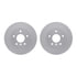 4512-11036 by DYNAMIC FRICTION COMPANY - GEOSPEC Coated Rotors with 5000 Brake Pads - Ceramic and Hardware