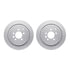 4512-11043 by DYNAMIC FRICTION COMPANY - GEOSPEC Coated Rotors with 5000 Brake Pads - Ceramic and Hardware