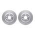 4512-11059 by DYNAMIC FRICTION COMPANY - GEOSPEC Coated Rotors with 5000 Brake Pads - Ceramic and Hardware