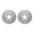 4512-40087 by DYNAMIC FRICTION COMPANY - GEOSPEC Coated Rotors with 5000 Brake Pads - Ceramic and Hardware