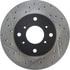 127.40039R by STOPTECH - StopTech Sport Drilled & Slotted Brake Rotor; Front Right