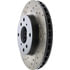 127.40039R by STOPTECH - StopTech Sport Drilled & Slotted Brake Rotor; Front Right