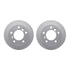 4512-40092 by DYNAMIC FRICTION COMPANY - GEOSPEC Coated Rotors with 5000 Brake Pads - Ceramic and Hardware