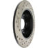 127.40040L by STOPTECH - StopTech Sport Drilled & Slotted Brake Rotor; Rear Left