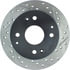 StopTech 127.40041L Disc Brake Rotor StopTech Sport Drilled & Slotted Brake Rotor; Rear Left