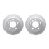 4512-40101 by DYNAMIC FRICTION COMPANY - GEOSPEC Coated Rotors with 5000 Brake Pads - Ceramic and Hardware