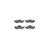 4512-40120 by DYNAMIC FRICTION COMPANY - GEOSPEC Coated Rotors with 5000 Brake Pads - Ceramic and Hardware