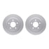 4512-40122 by DYNAMIC FRICTION COMPANY - GEOSPEC Coated Rotors with 5000 Brake Pads - Ceramic and Hardware