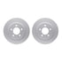 4512-40123 by DYNAMIC FRICTION COMPANY - GEOSPEC Coated Rotors with 5000 Brake Pads - Ceramic and Hardware