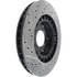 StopTech 127.40048L Disc Brake Rotor StopTech Sport Drilled & Slotted Brake Rotor; Front Left