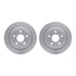 4512-42050 by DYNAMIC FRICTION COMPANY - GEOSPEC Coated Rotors with 5000 Brake Pads - Ceramic and Hardware