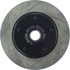 126.65080SR by STOPTECH - Sport Slotted Brake Rotor, Front Right