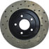 128.46031L by STOPTECH - Sport Cross Drilled Brake Rotor, Front Left