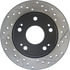 127.40055L by STOPTECH - StopTech Sport Drilled & Slotted Brake Rotor; Rear Left