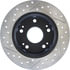 127.40055L by STOPTECH - StopTech Sport Drilled & Slotted Brake Rotor; Rear Left