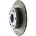 127.40055L by STOPTECH - StopTech Sport Drilled & Slotted Brake Rotor; Rear Left