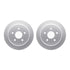 4512-42085 by DYNAMIC FRICTION COMPANY - GEOSPEC Coated Rotors with 5000 Brake Pads - Ceramic and Hardware