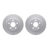 4512-45042 by DYNAMIC FRICTION COMPANY - GEOSPEC Coated Rotors with 5000 Brake Pads - Ceramic and Hardware