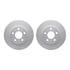 4512-45043 by DYNAMIC FRICTION COMPANY - GEOSPEC Coated Rotors with 5000 Brake Pads - Ceramic and Hardware