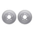 4512-45044 by DYNAMIC FRICTION COMPANY - GEOSPEC Coated Rotors with 5000 Brake Pads - Ceramic and Hardware