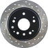 127.40061L by STOPTECH - StopTech Sport Drilled & Slotted Brake Rotor; Rear Left