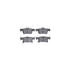 4512-45069 by DYNAMIC FRICTION COMPANY - GEOSPEC Coated Rotors with 5000 Brake Pads - Ceramic and Hardware