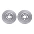 4512-45070 by DYNAMIC FRICTION COMPANY - GEOSPEC Coated Rotors with 5000 Brake Pads - Ceramic and Hardware